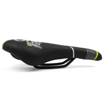 Седло Vinca Sport One VS-94-1, 275x145мм, черный/зеленый