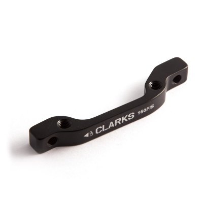 Адаптер дискового тормоза передний, 160мм, Clarks CB-6065BLK-160FIS, черный