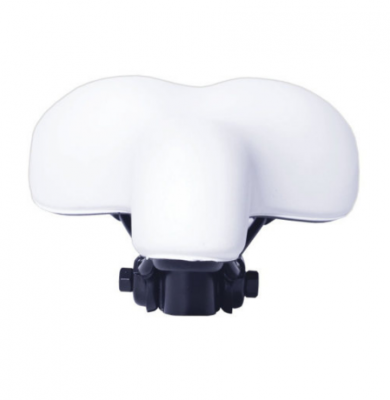 Седло KS-9056 MTB 260x205мм, суперкомфорт, эластомер, 700г, белый