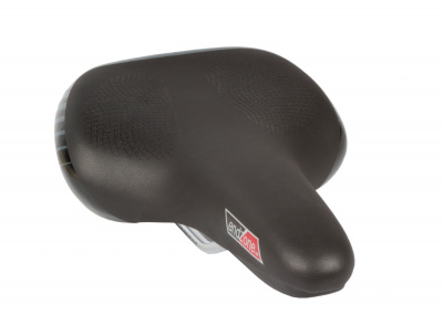 Седло Velo VL-6268 End Zone, комфорт 259x180мм антискользящ. покрытие эластомер. черно-серое