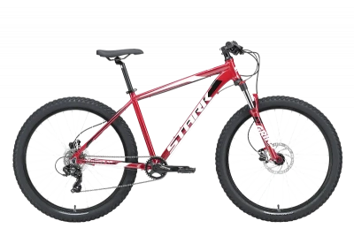 Велосипед Stark Hunter 27.2+ HD 2023, красно-коричневый/никель, 16"
