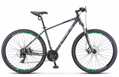 Велосипед Stels Navigator-930 MD 29" V010 16.5" Антрацитовый/Зеленый