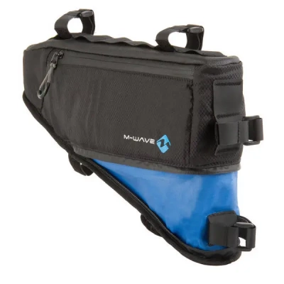 Сумка на раму M-Wave Rough Ride Triangle. расклад. увелич. до 4.2 л, 42x14x25см влагозащит. черный