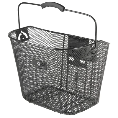 Корзина M-Wave BA-F Clip Bar, передняя, 35x25x25/22см быстросъем, сталь, черная
