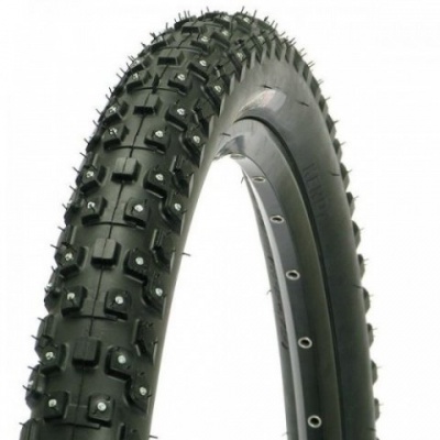 Шипованная велопокрышка 26"x2.35 (58-559), Kenda Klondike K1013, 368шип/4ряда, 30TPI