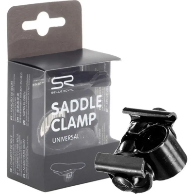 Замок седла для штырей б/замка сталь черный, Selle Royal
