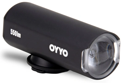 Фонарь передний OYYO FL41, 550Lm, черный