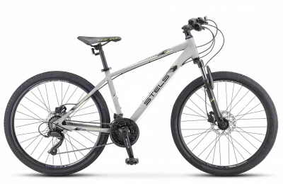 Велосипед Stels Navigator-590 D 26" K010 16" Серый/салатовый