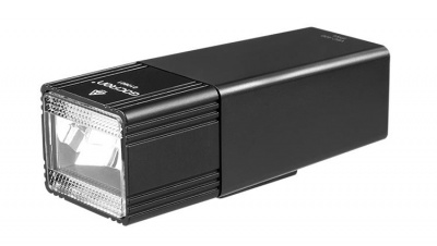 Передний фонарь Gaciron V6C-400, 400lm, 1диод, Li-аккум, USB, алюм., черный
