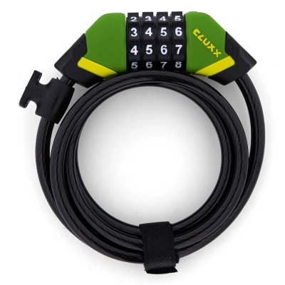 Велозамок CLUXX Gardia 850C Green/Black (см:150)