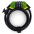 Велозамок CLUXX Gardia 850C Green/Black (см:150) Велозамок CLUXX Gardia 850C Green/Black (см:150)