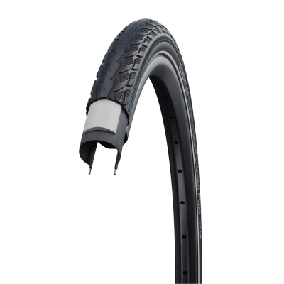 Велопокрышка 28"/700x35C (37-622), Schwalbe Delta Cruiser, Plus Puncture B/B+RT HS431 Green