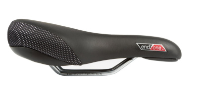 Седло Velo VL-3251 End Zone, комфорт 272x175мм эластомер. черно-серое