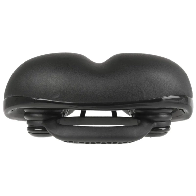 Седло Velo Elasto Grip, комфорт 258x217мм эластомер. спец. наполн. пружин., с рукояткой