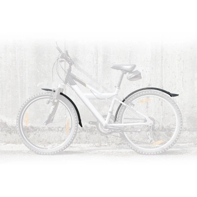Комплект крыльев SKS Velo 55 Junior set, 24", черный, 11165