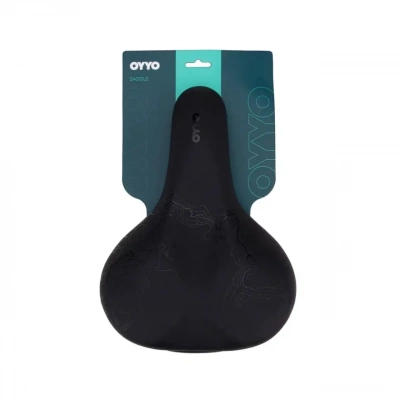 Седло OYYO SD03, 276x199 мм, gel, memory foam, унисекс (черный)