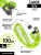 Велозамок Vinca Sport, цепь 6x1000мм, зеленая оплетка Велозамок Vinca Sport, цепь 6x1000мм, зеленая оплетка
