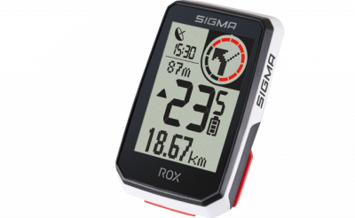 Велокомпьютер Sigma ROX 2.0 (White) 14 функций, GPS, bluetooth, белый