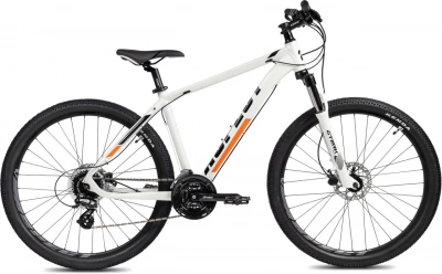 Велосипед Aspect Legend 27.5 2023 (20", Бело-оранжевый)