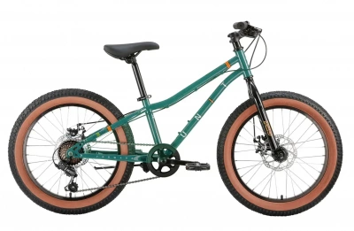 Велосипед FORWARD UNIT PLUS 20 D (20" 7 ск. рост. 11") 2024, бирюзовый-мат/красный