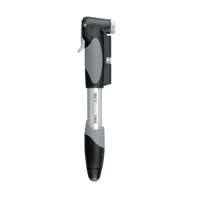 Насос Topeak Mini Dual DXG Smarthead, дв. действия, с линейным индикатором
