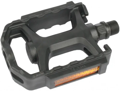 Педали Klonk 11031, пластик, 9/16", 105x82x25мм, черный