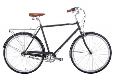 Велосипед BEARBIKE Лондон (28" 3 ск. рост 540 мм) черный мат.