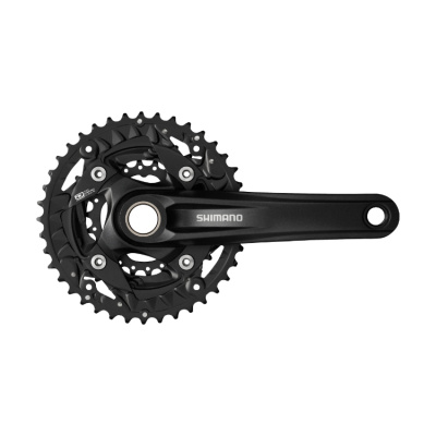 Система шатунов 3ск. 40T Shimano Deore MT500-3, 175мм, 40/30/22T, 10-ск, интегр-й вал