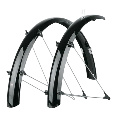 Комплект крыльев SKS Bluemels Shiny 24" 53mm, черный, 11049
