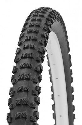 Велопокрышка 27.5"x2.125 (57-584), H.R.T. P1221(A)-04, высокий