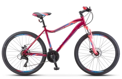 Велосипед Stels Miss-5000 MD 26" V020 16" Вишнёвый/розовый