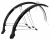 Комплект крыльев M-Wave Mud Max Flex 26", 60мм, черный Комплект крыльев M-Wave Mud Max Flex 26", 60мм, черный