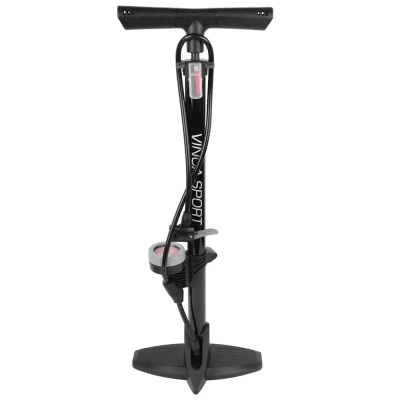 Насос напольный Vinca Sport GP-5435, макс. 110psi (8 бар), AV/FV, алюм., игла для мяча
