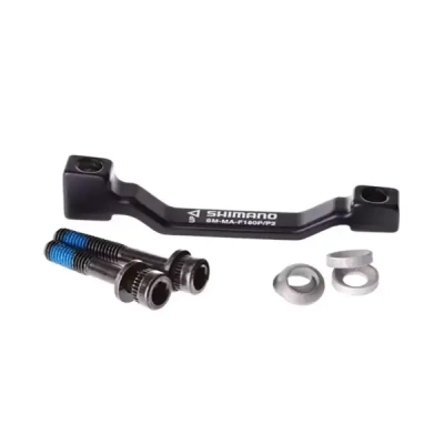 Адаптер дискового тормоза передний, 180мм, PM-PM Shimano SM-MA-F180P/P2, черный