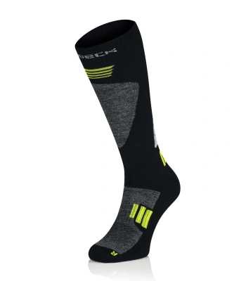 Носки мужские Brubeck Ski Force 39-41 черно зеленый