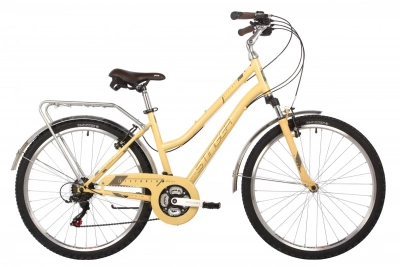 Велосипед STINGER VICTORIA 26" 2022, бежевый, 15"