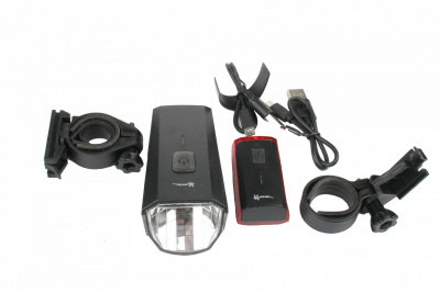 Комплект фонарей Klonk 11950, micro USB, LiPo 3,7 V/1700/480mAh